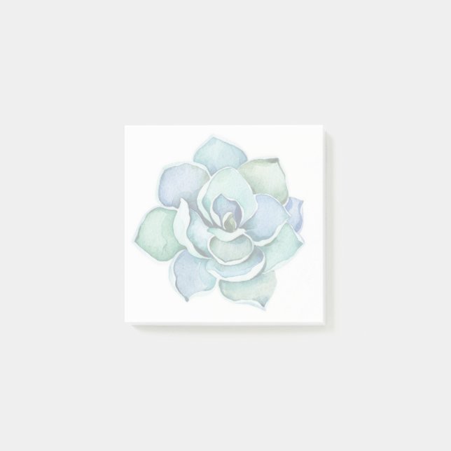 Bloco De Notas Notas de post-it do Succulent (Frente)