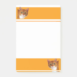 Bloco De Notas Notas de post-it dos amantes do gato