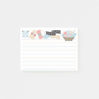 Bloco De Notas Notas de post-it - fio