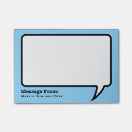 Bloco De Notas Notas de post-it personalizadas