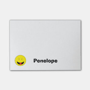 Bloco De Notas Notas de post-it personalizadas de Emoji