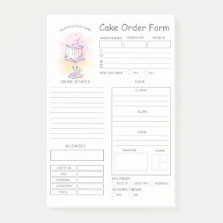 Bloco De Notas Notas de posto