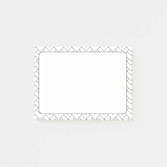 Bloco De Notas Notas de posto (Frente)