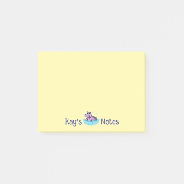 Bloco De Notas Notas de posto (Frente)