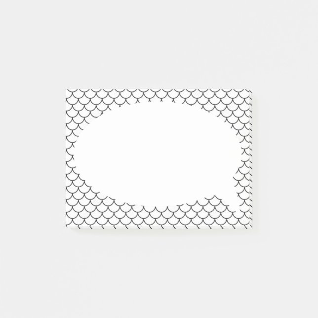 Bloco De Notas Notas de posto (Frente)