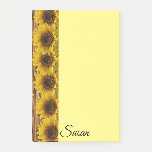 Bloco De Notas Notas de posto (Frente)