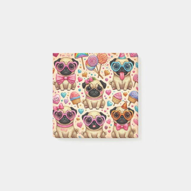 Bloco De Notas Notas de posto (Frente)