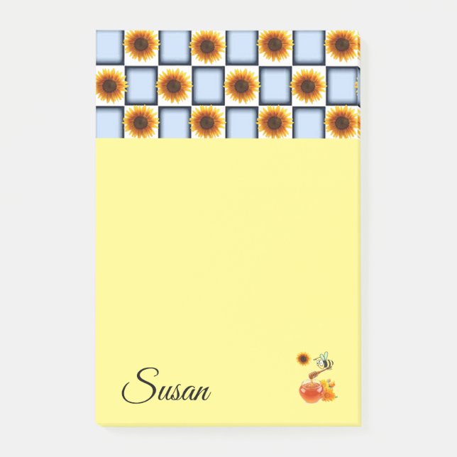 Bloco De Notas Notas de posto (Frente)