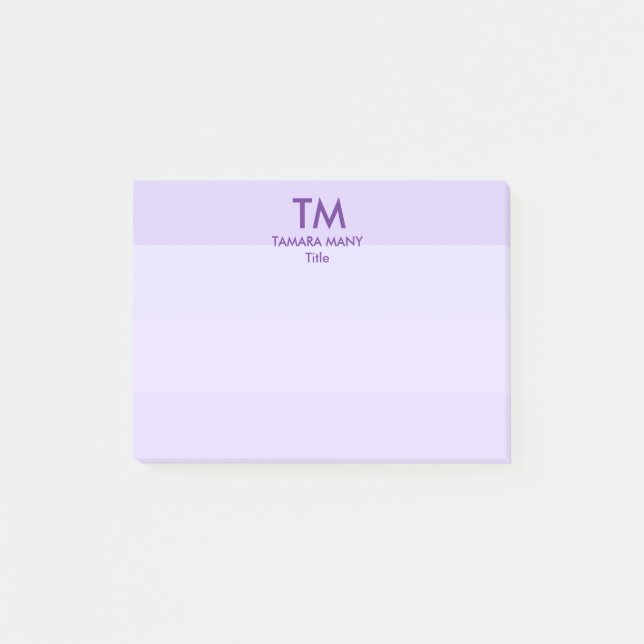 Bloco De Notas Notas de posto (Frente)