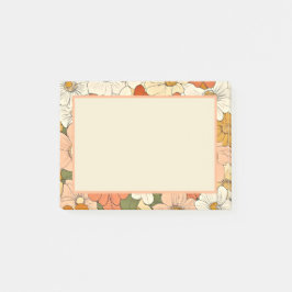 Bloco De Notas Notas de Posto 4x3 do Groove Laranja Retroativo