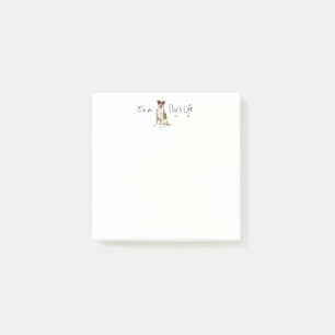 Bloco De Notas Notas de Posto da Summer Pit Bull Terrier