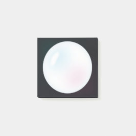 Bloco De Notas Notas de Posto da White Pearl