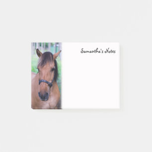 Bloco De Notas Notas de Posto de Cavalos