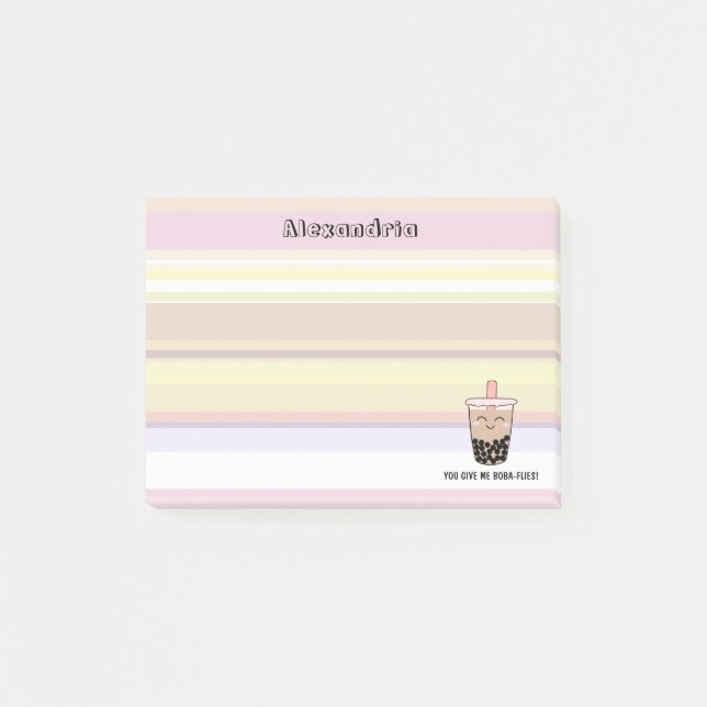 Bloco De Notas Notas de Posto de Chá-Lo-Chá-Chá (Frente)