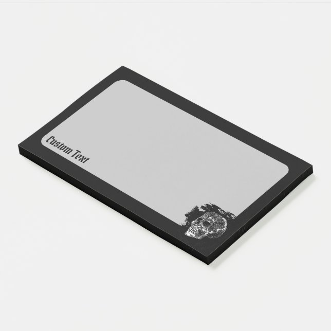 Bloco De Notas Notas de Posto de crânio (Inclinado)