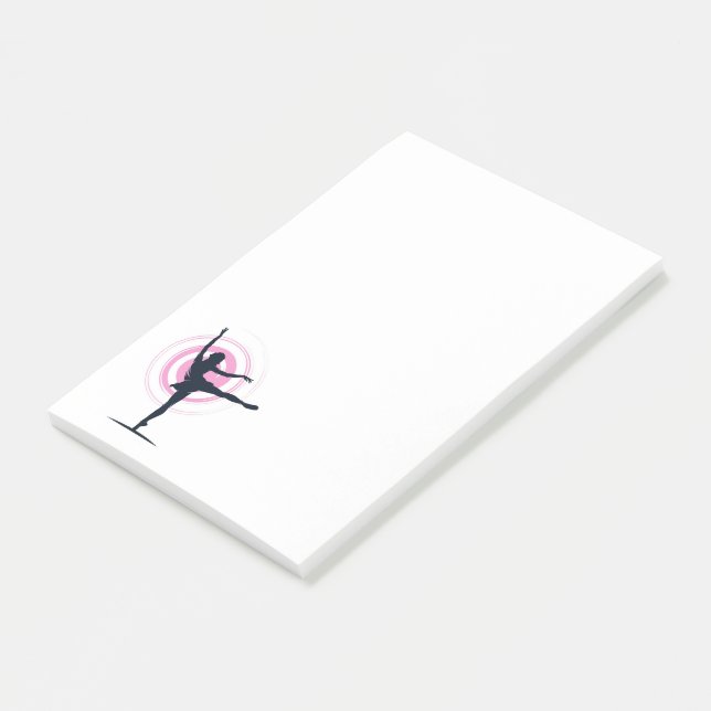 Bloco De Notas Notas de Posto de dança (Inclinado)