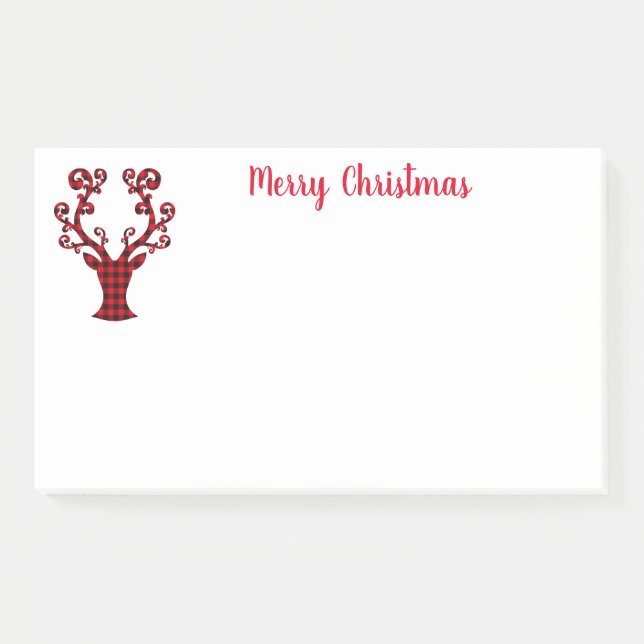 Bloco De Notas Notas de Posto de Feriados (Frente)