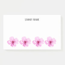 Notas de Posto de FLORES PERSONALIZADAS