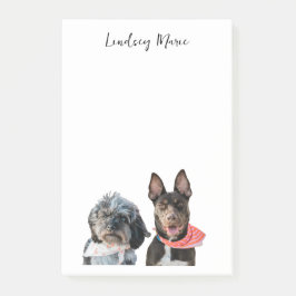 Bloco De Notas Notas de POSTO de FOTO PERSONALIZADAS