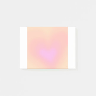 Bloco De Notas Notas de Posto de gradiente cardíaco fofo-Notas