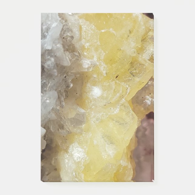 Bloco De Notas Notas de Posto de Impressão Baryte (Frente)