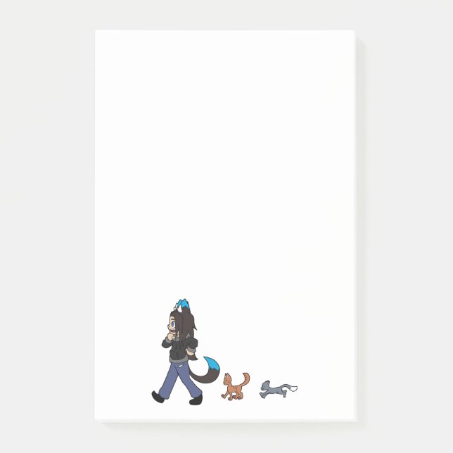 Bloco De Notas Notas de posto de morango (Frente)