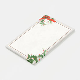 Bloco De Notas Notas de Posto de Natal