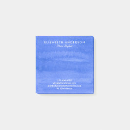 Bloco De Notas Notas de posto de negócios de periféricos de aquar