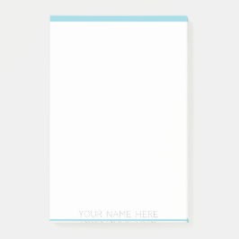 Bloco De Notas Notas de Posto de Nome Personalizado para Uso Pess