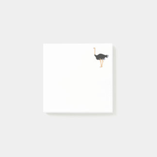 Bloco De Notas Notas de Posto de Ostrich