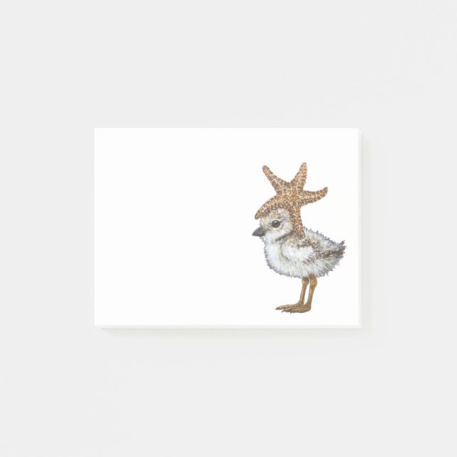 Bloco De Notas Notas de Posto de pintinho de sobreposição (Frente)