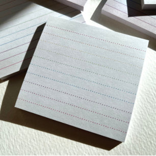 Bloco De Notas Notas de Posto de Regra de Ponto Arco-Íris