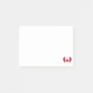 Bloco De Notas Notas de Posto de Sinalizador do Canadá