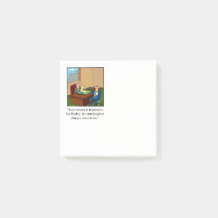 Bloco De Notas Notas de Posto do Business Humor