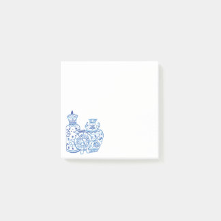 Bloco De Notas Notas de Posto do Chinoiserie Ginger Jar