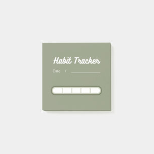 Bloco De Notas Notas de Posto do Controlador de Hábitos de Cuta