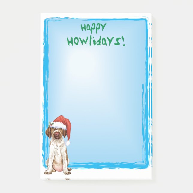 Bloco De Notas Notas de Posto do GWP Feliz Howlidays (Frente)