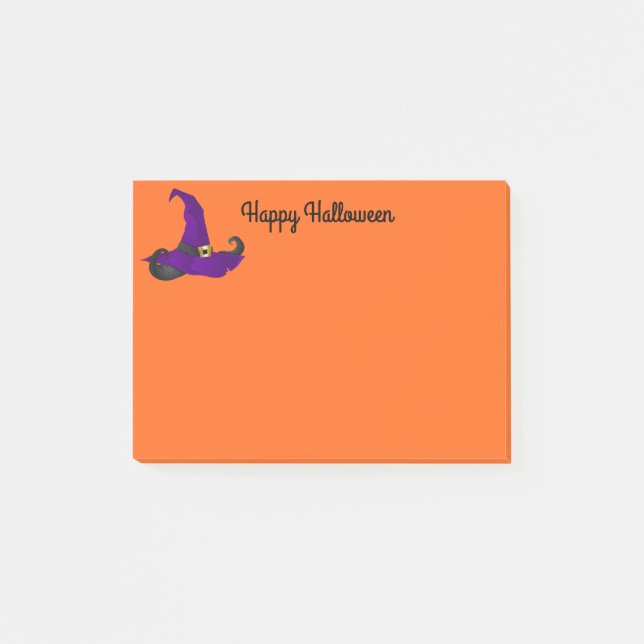 Bloco De Notas Notas de Posto do Halloween (Frente)
