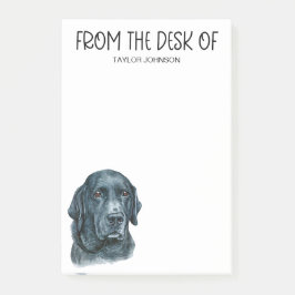 Bloco De Notas Notas de Posto do Lover Preto do Laboratório