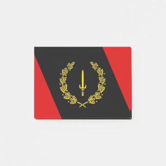 Bloco De Notas Notas de Posto do Patrimônio Negro Americano