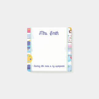 Bloco De Notas Notas de Posto do professor