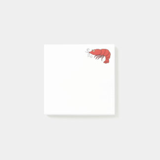 Bloco De Notas Notas de Posto do Shrimp