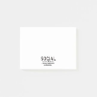 Bloco De Notas Notas de Posto do Trabalhador Social