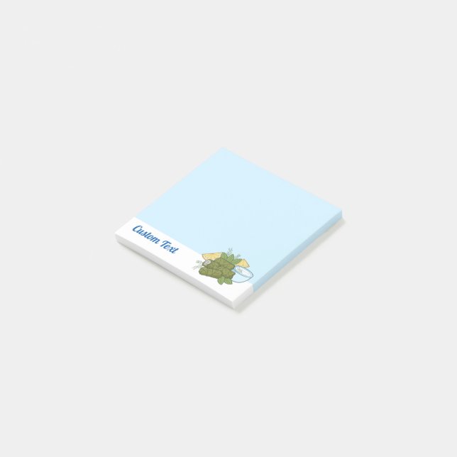 Bloco De Notas Notas de Posto Dolmadakia (Inclinado)