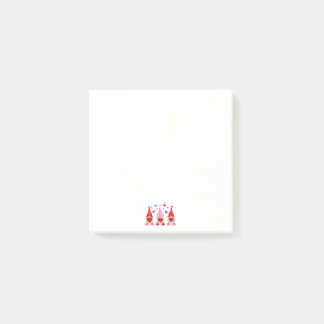 Bloco De Notas Notas de Posto dos Gnomos namorados