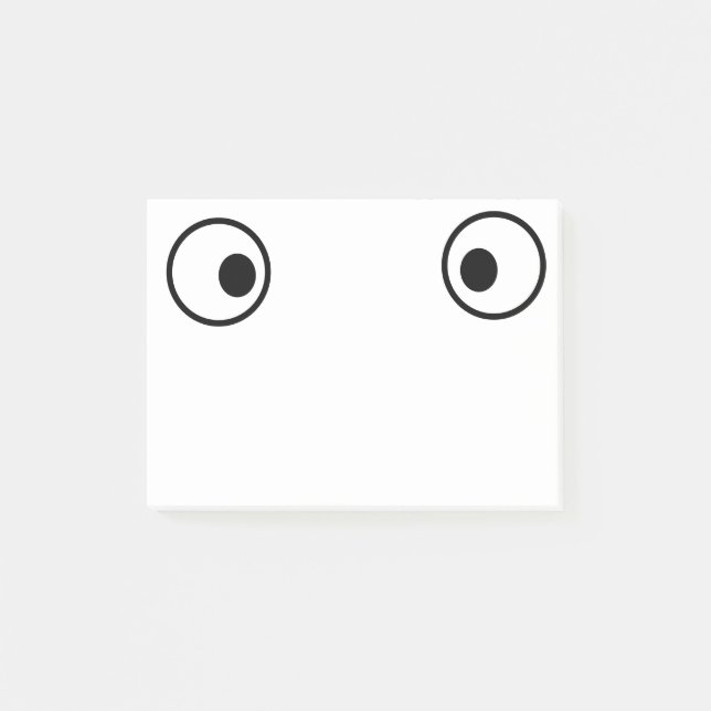 Bloco De Notas Notas de Posto EYEBALL (Frente)