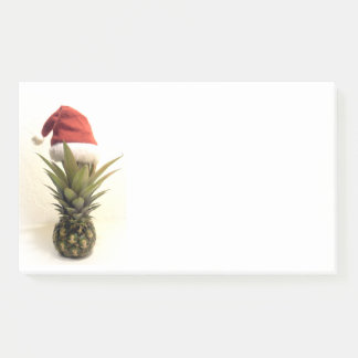 Bloco De Notas Notas de Posto Jumbo do Pineapple Santa Hat