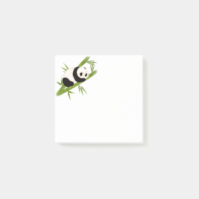 Bloco De Notas Notas de Posto Panda (Frente)