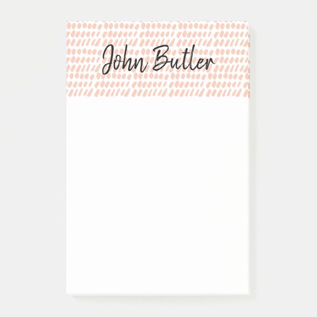 Bloco De Notas Notas de Posto PERSONALIZADAS (Frente)