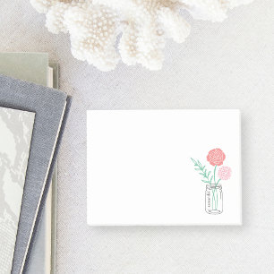 Bloco De Notas Notas de Posto personalizadas Jardim Botânico